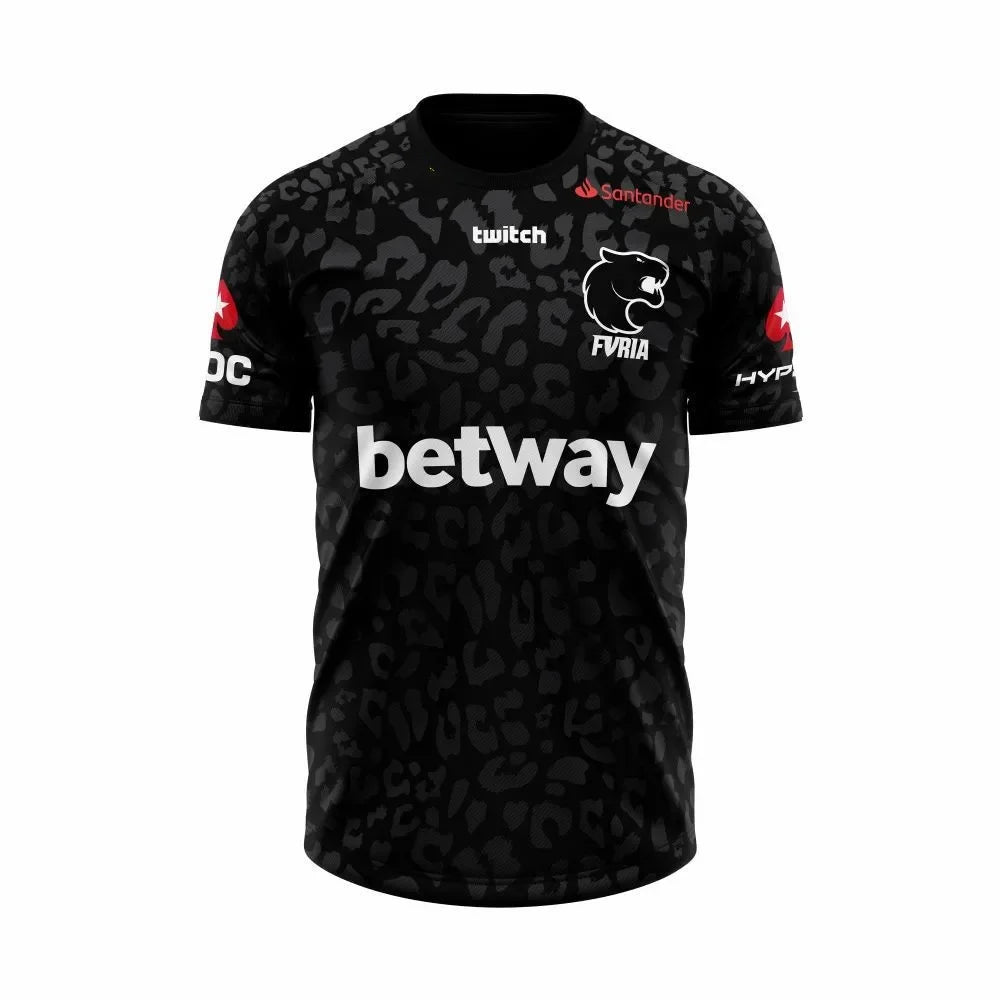 Jersey Uniforme MIBR Esports  Manto Azul e Dourado 2023   Customizable ID 3D printing