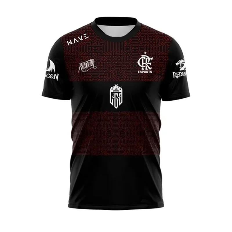 Jersey Uniforme MIBR Esports  Manto Azul e Dourado 2023   Customizable ID 3D printing